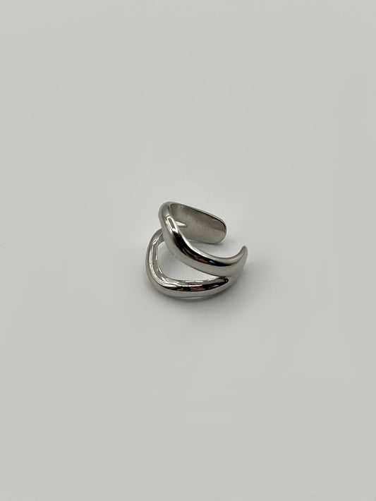 Porto - Ear cuff double anneau