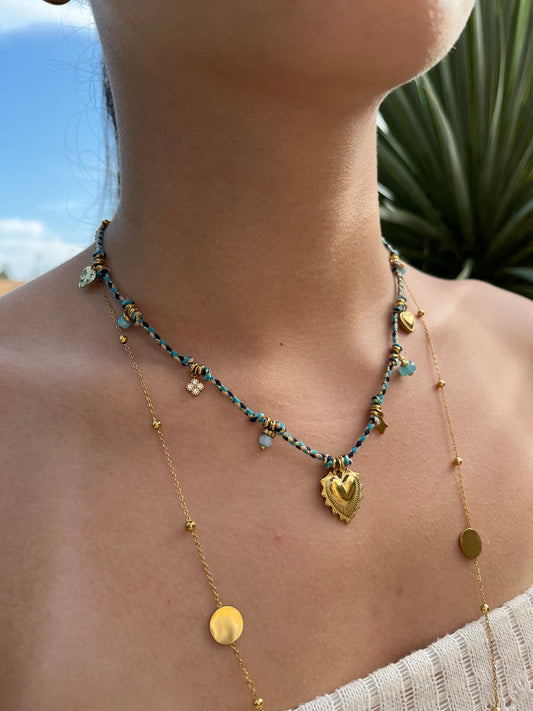 Salomé - Collier à charms