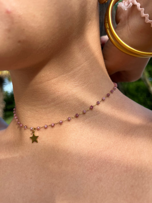 Jade - Collier scintillant