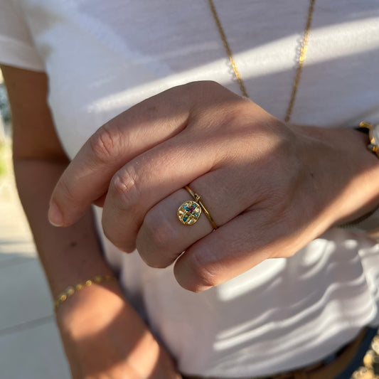 Mélissa - Bague croix