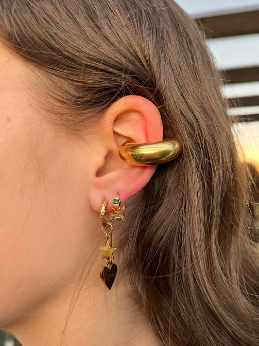 Gaby - ear cuff doré