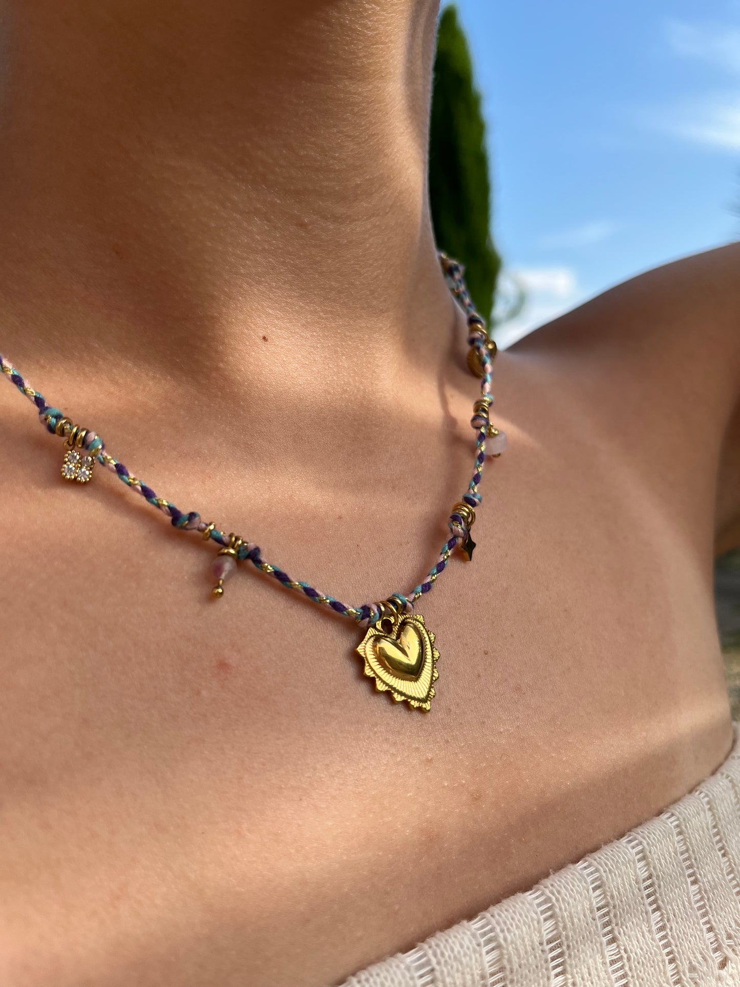 Salomé - Collier à charms