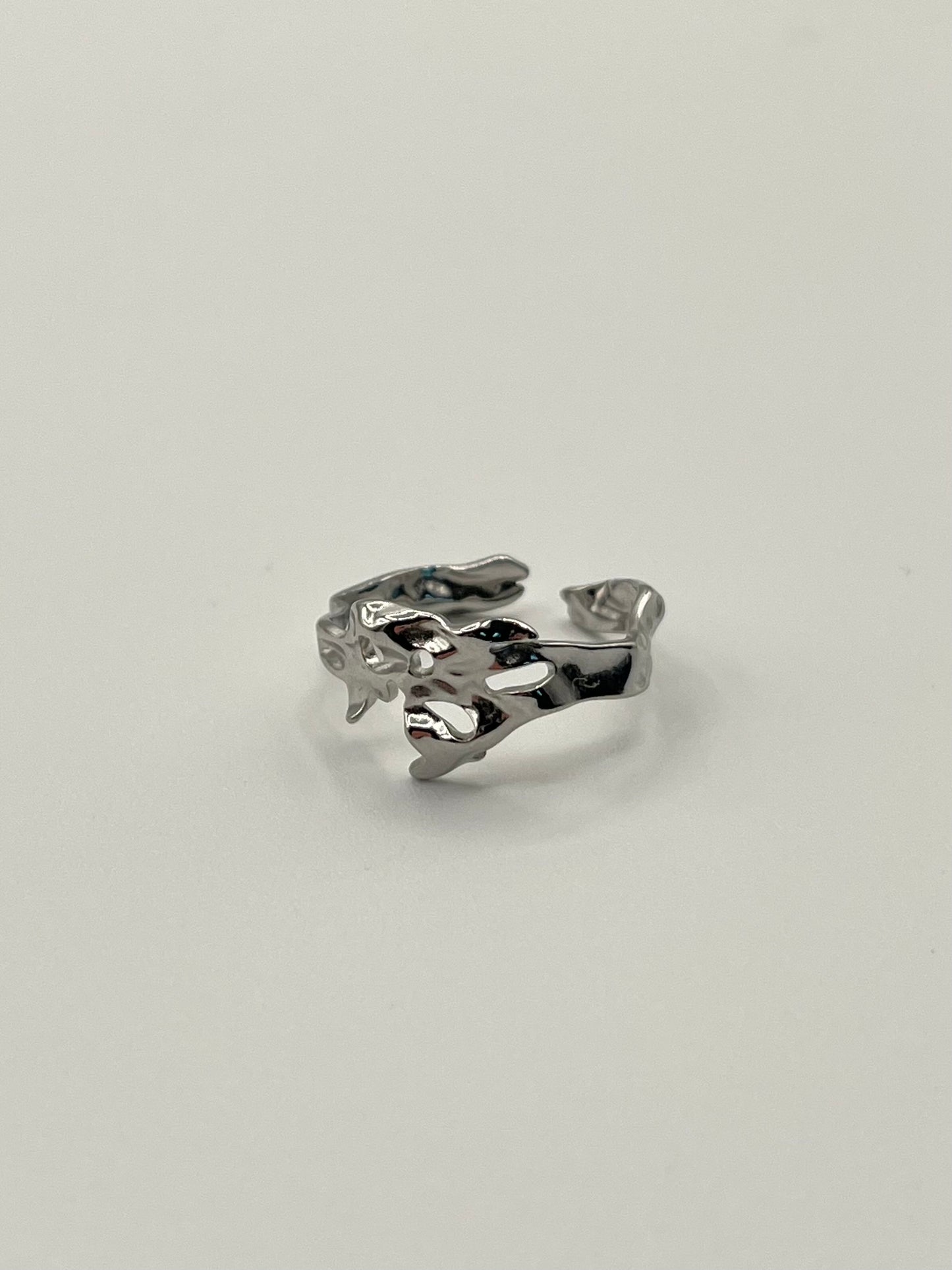 kos - bague difforme fine