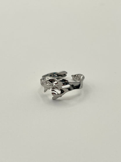 kos - bague difforme fine