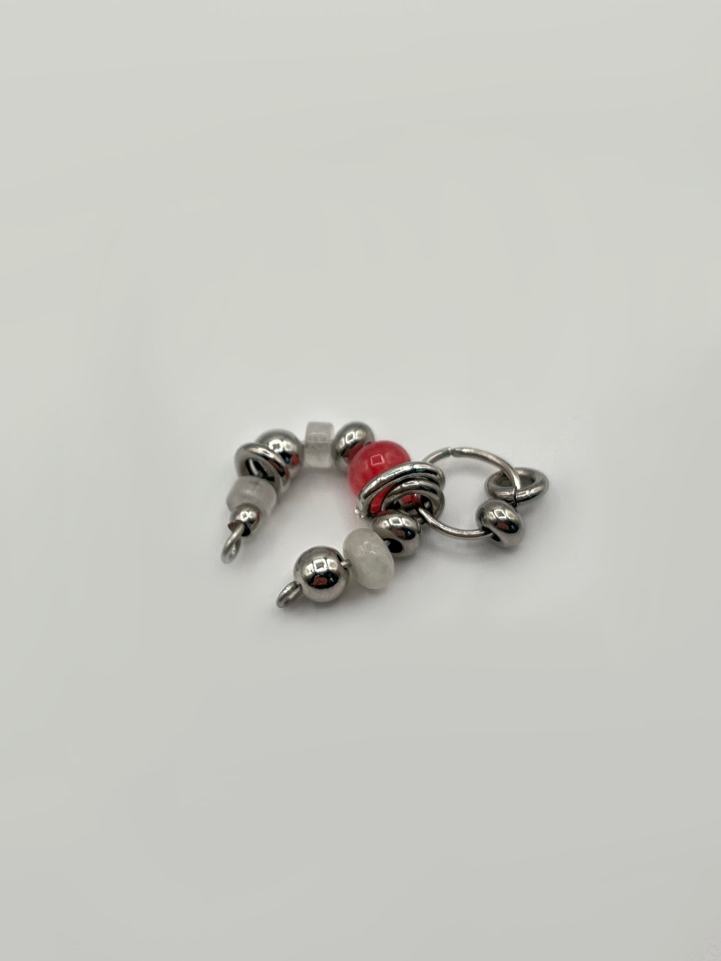 Ibiza - Ear cuff perlé rose