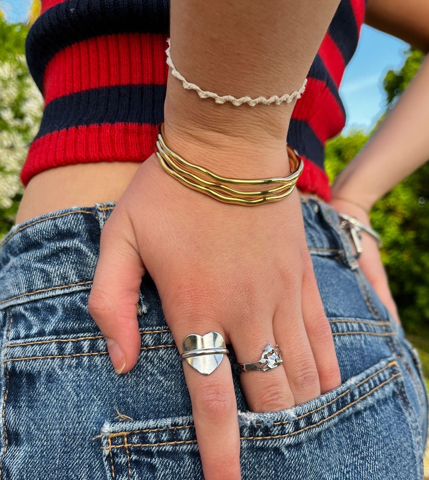Goa - bague cœur