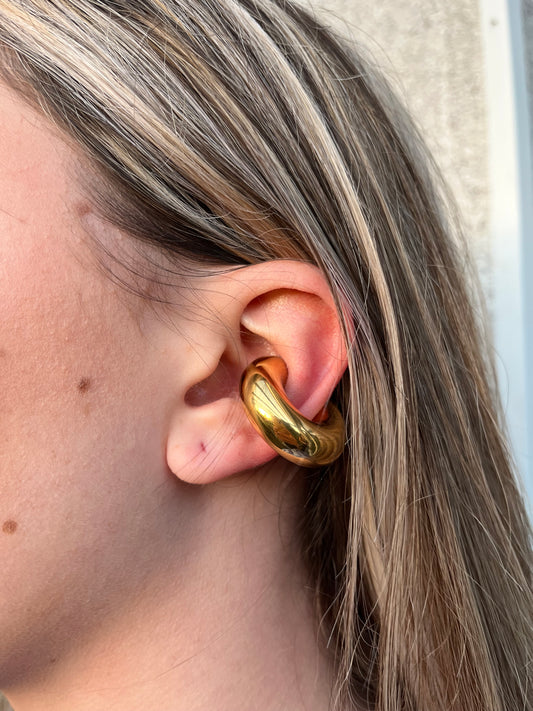 Gaby - ear cuff doré