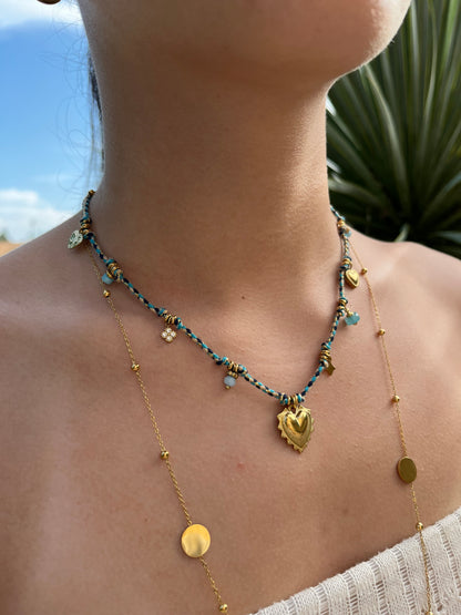 Salomé - Collier à charms